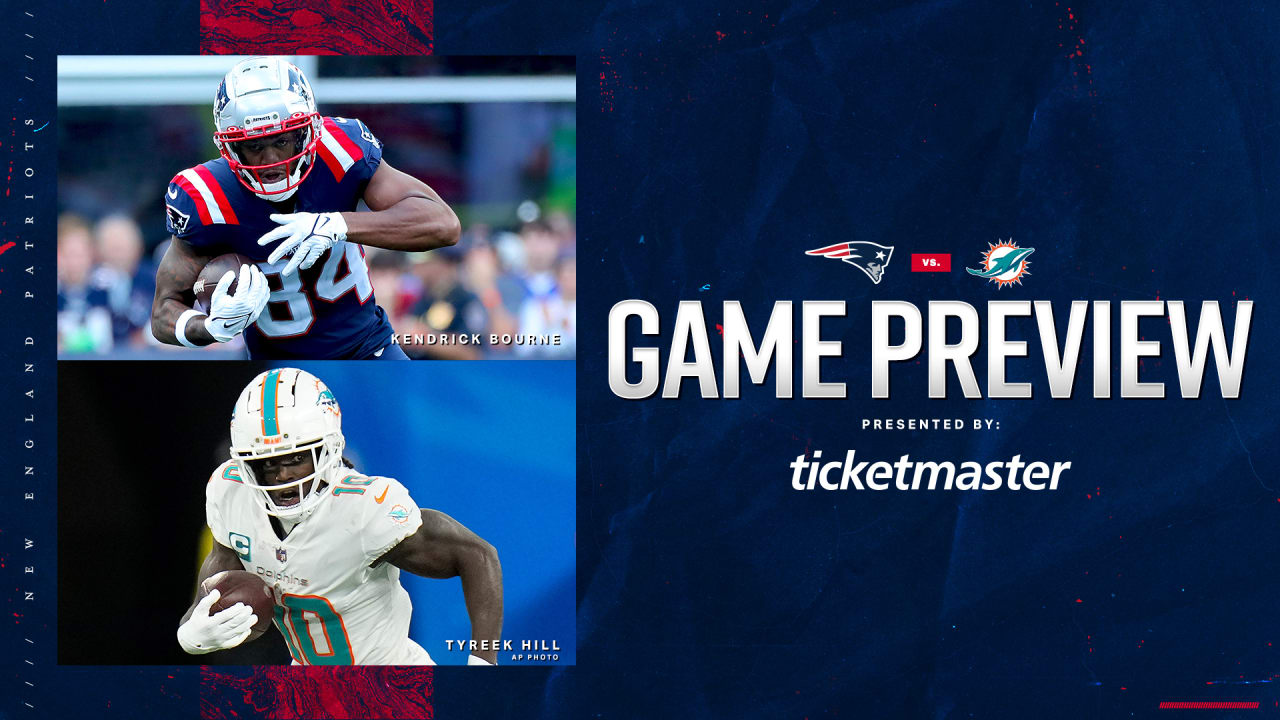 Game Preview: Miami Dolphins at New England Patriots