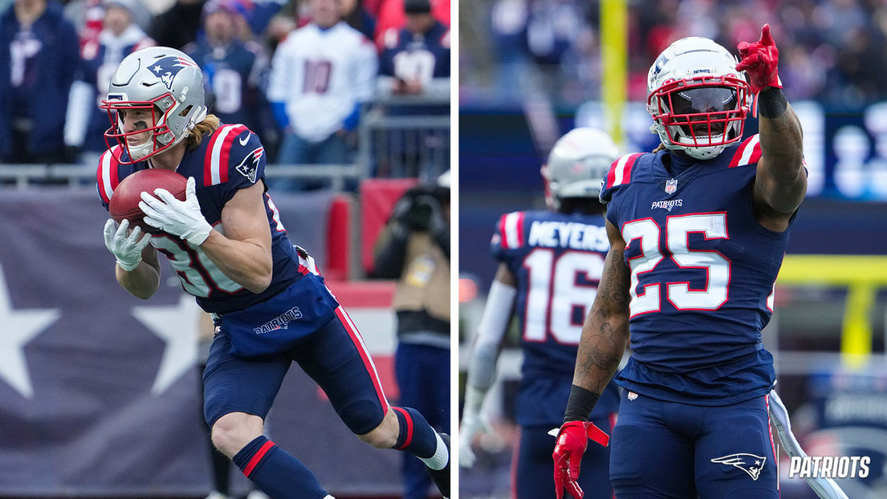 Patriots kick returner Gunner Olszewski knocked out of game in first half