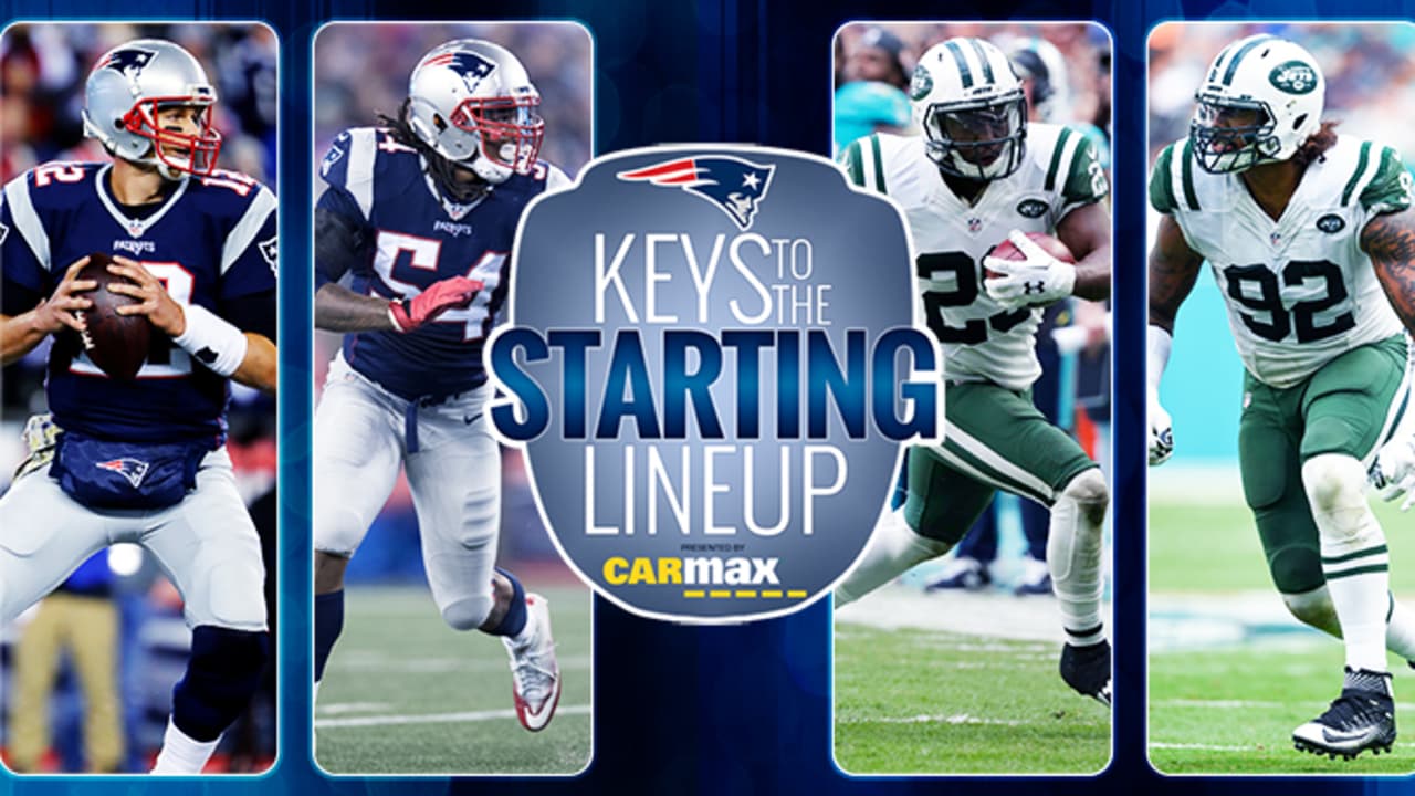 Keys to the Starting Lineup presented by CarMax: Patriots expect tight ...