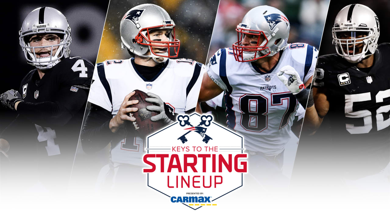 Keys to the Starting Lineup presented by CarMax Hola Raiders!