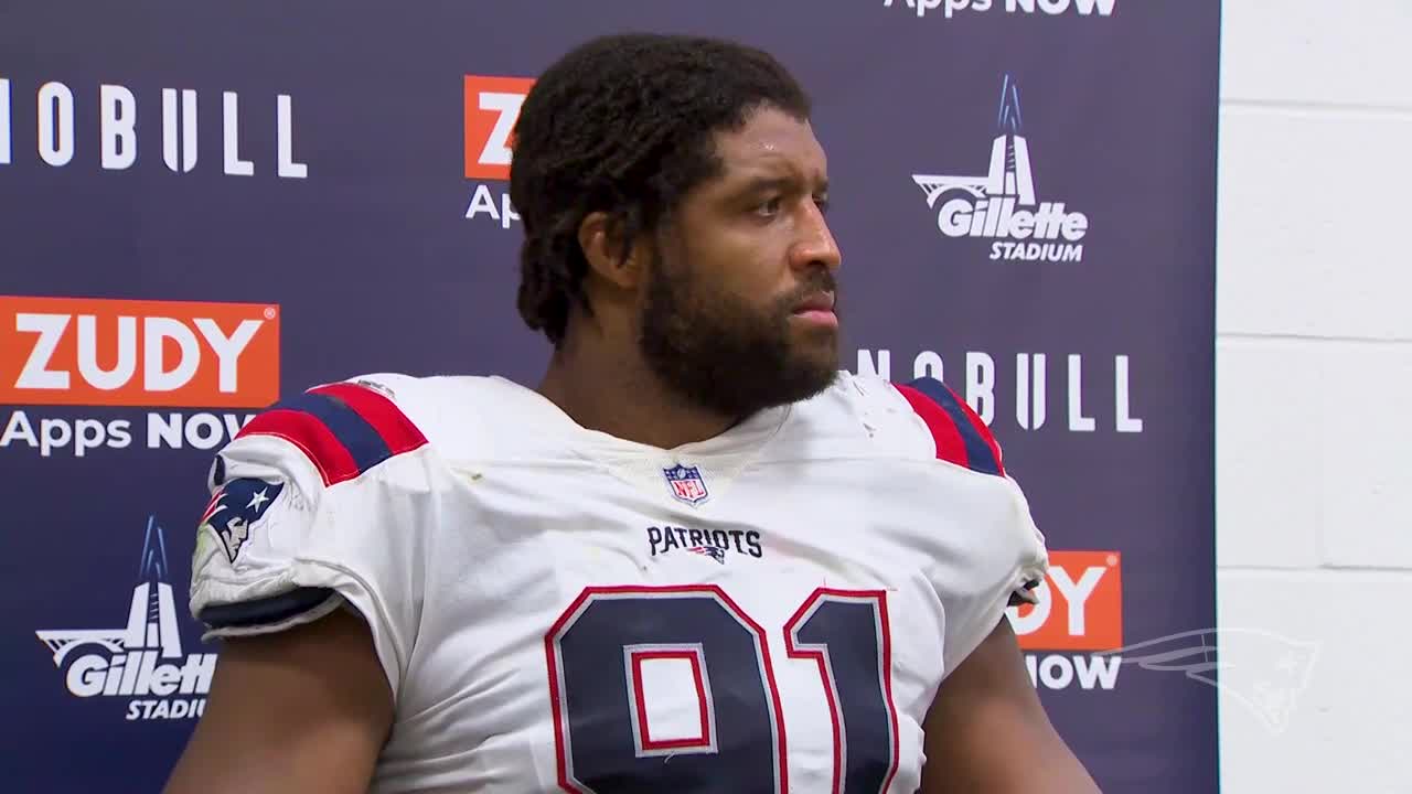 Press Conference  New England Patriots Defensive Lineman Deatrich Wise Jr.  Speaks Following Week 2 