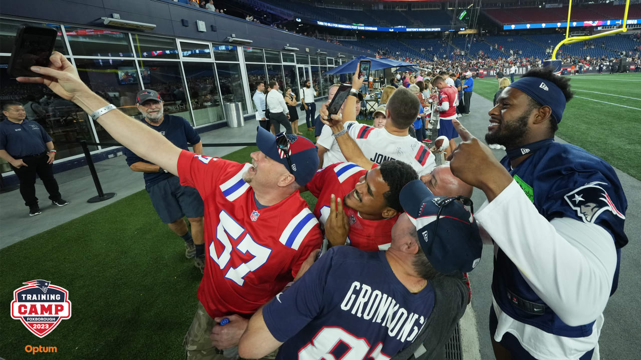PHOTOS Patriots InStadium Training Camp Practice