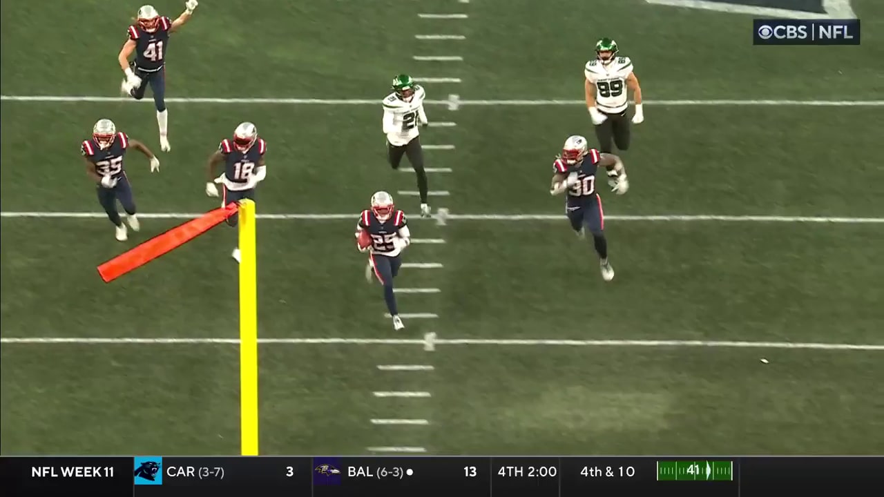 Patriots radio call of Marcus Jones' game-winning punt return is amazing