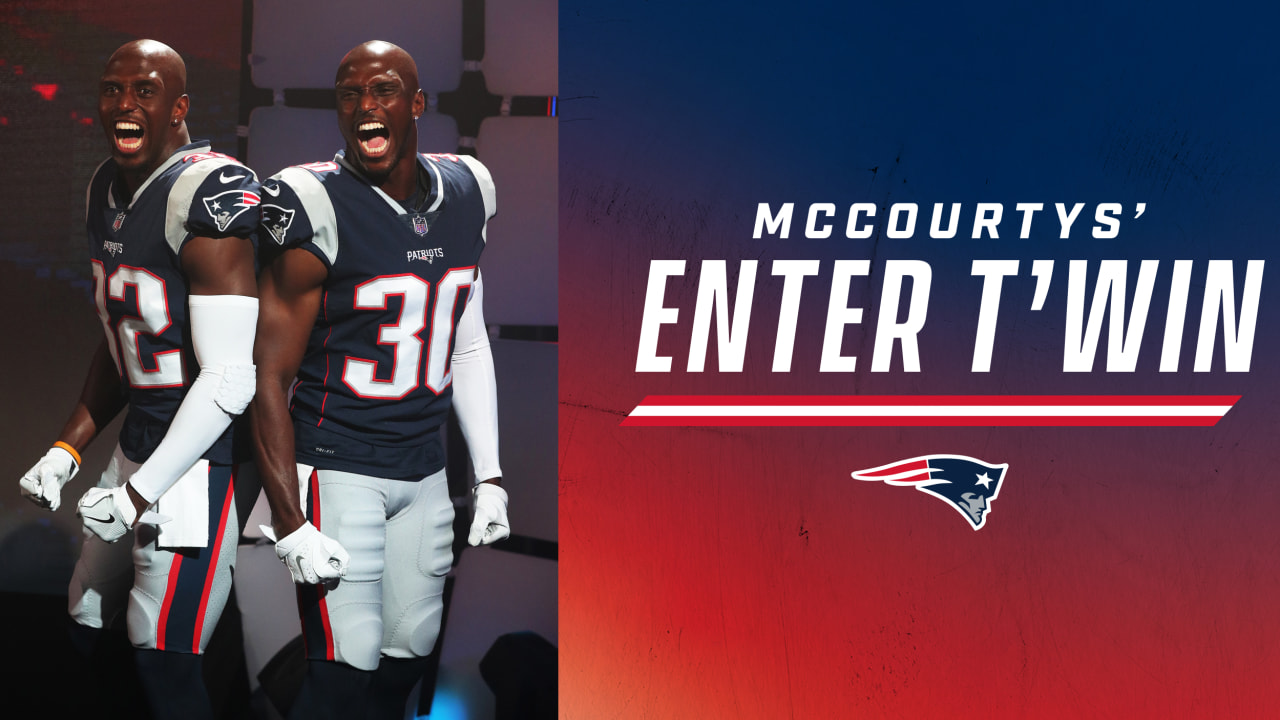 McCourty twins took opposite paths to Patriots