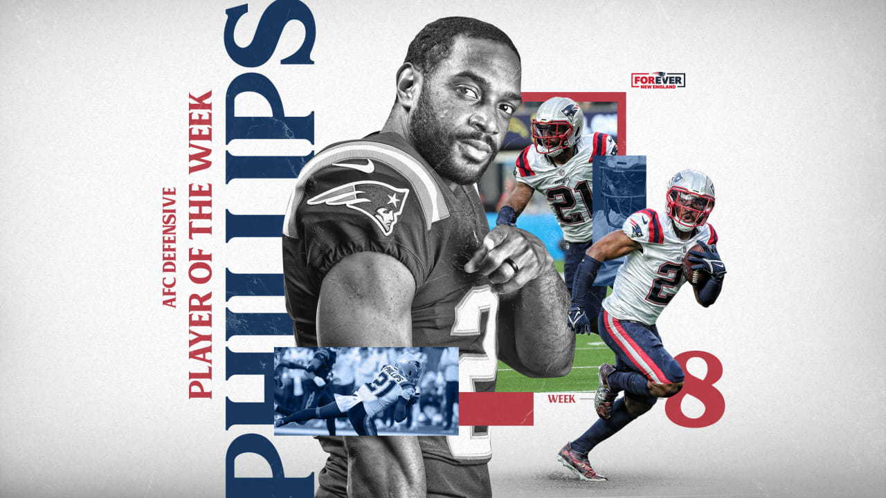 Patriots DB Adrian Phillips Named AFC Defensive Player of the Week