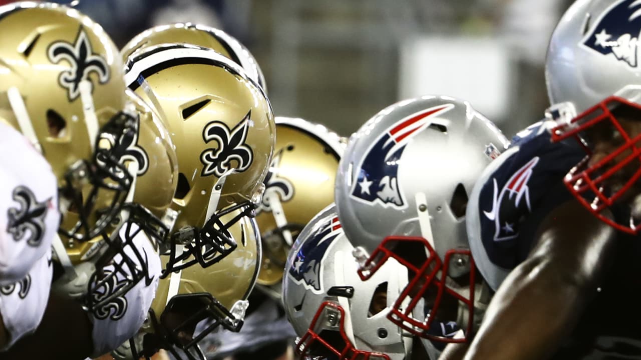 Broadcast Information Patriots vs. Saints