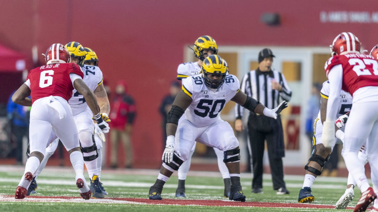 Photos Patriots 6th round pick Michael Onwenu in action