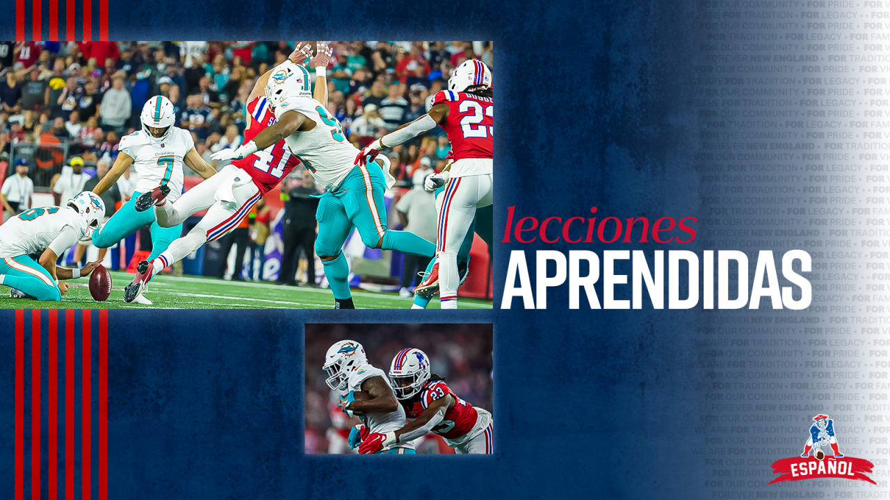 Miami Dolphins vs New England Patriots: Resumen, mejores jugadas y