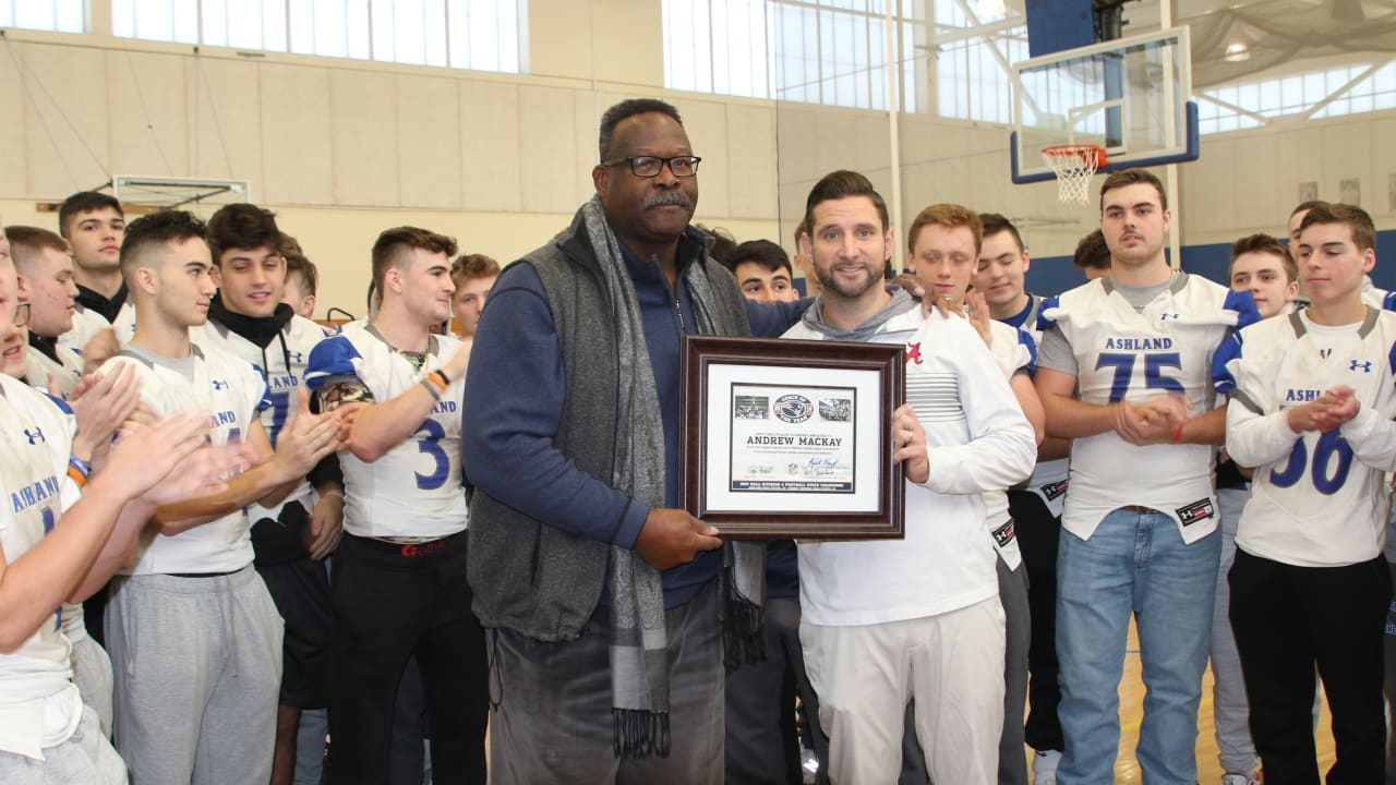 Ashland High School's Andrew MacKay named Patriots High School Coach of