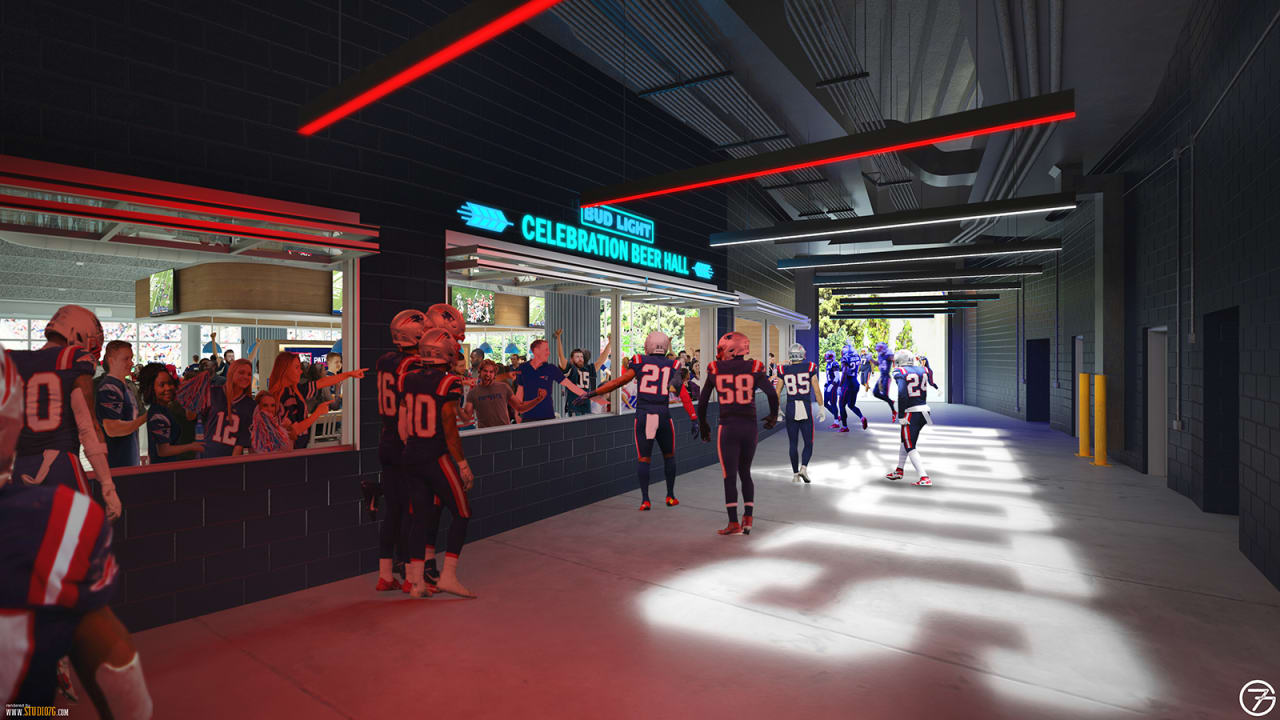 Gillette Stadium and Anheuser-Busch Announce New Field-Level