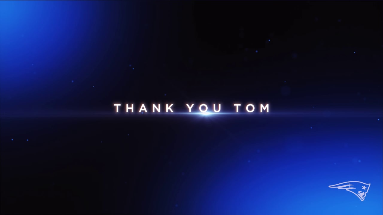 Thank You, Tom Brady Halftime Retirement Ceremony 