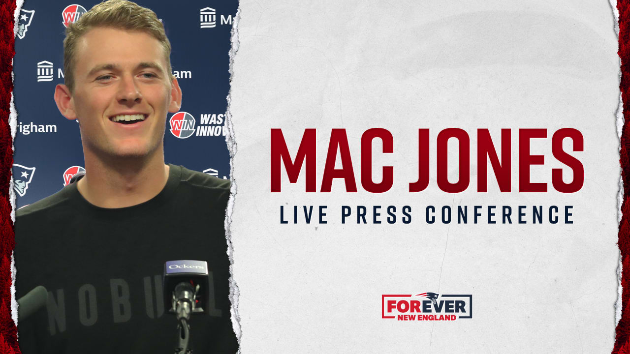 Mac Jones Press Conference 6/12 