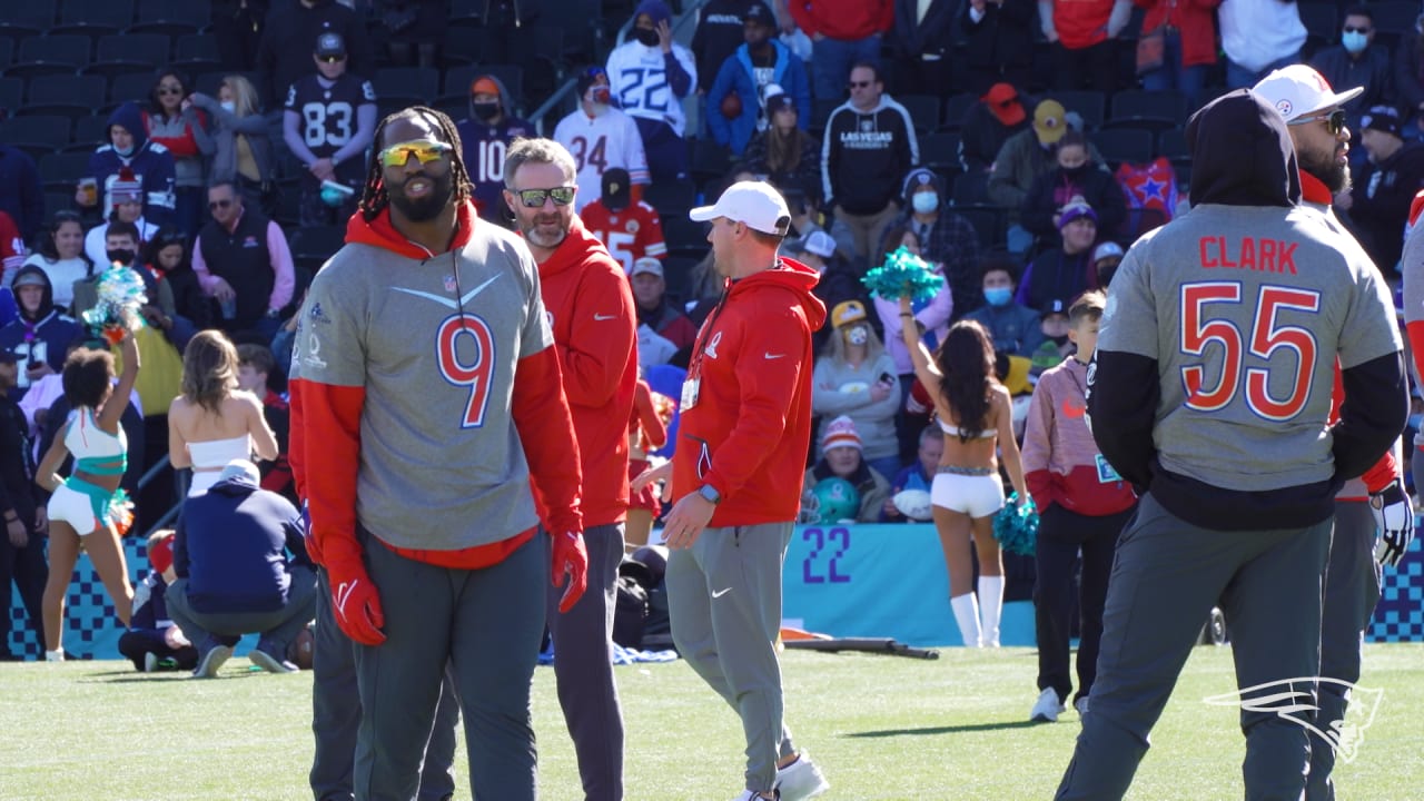 Matthew Judon Mic'd Up At 2023 Pro Bowl Practice