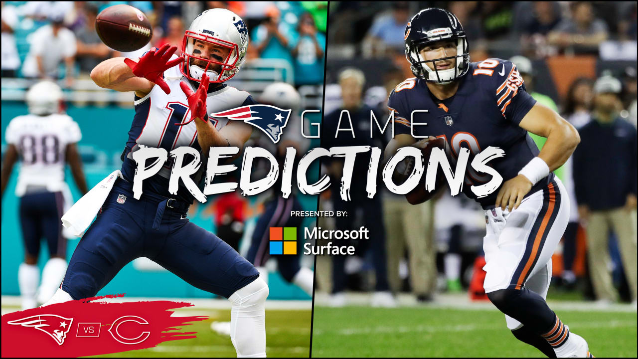 Game Predictions: Expert picks for Patriots at Bears