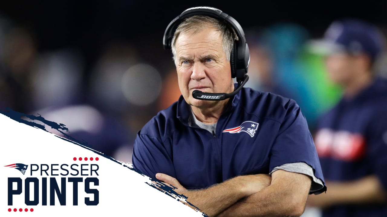 Bill Belichick speaks about Patriots' lack of deadline trades - Pats Pulpit