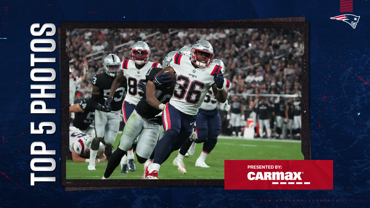 Top 5 photos from Patriots vs. Raiders presented by CarMax