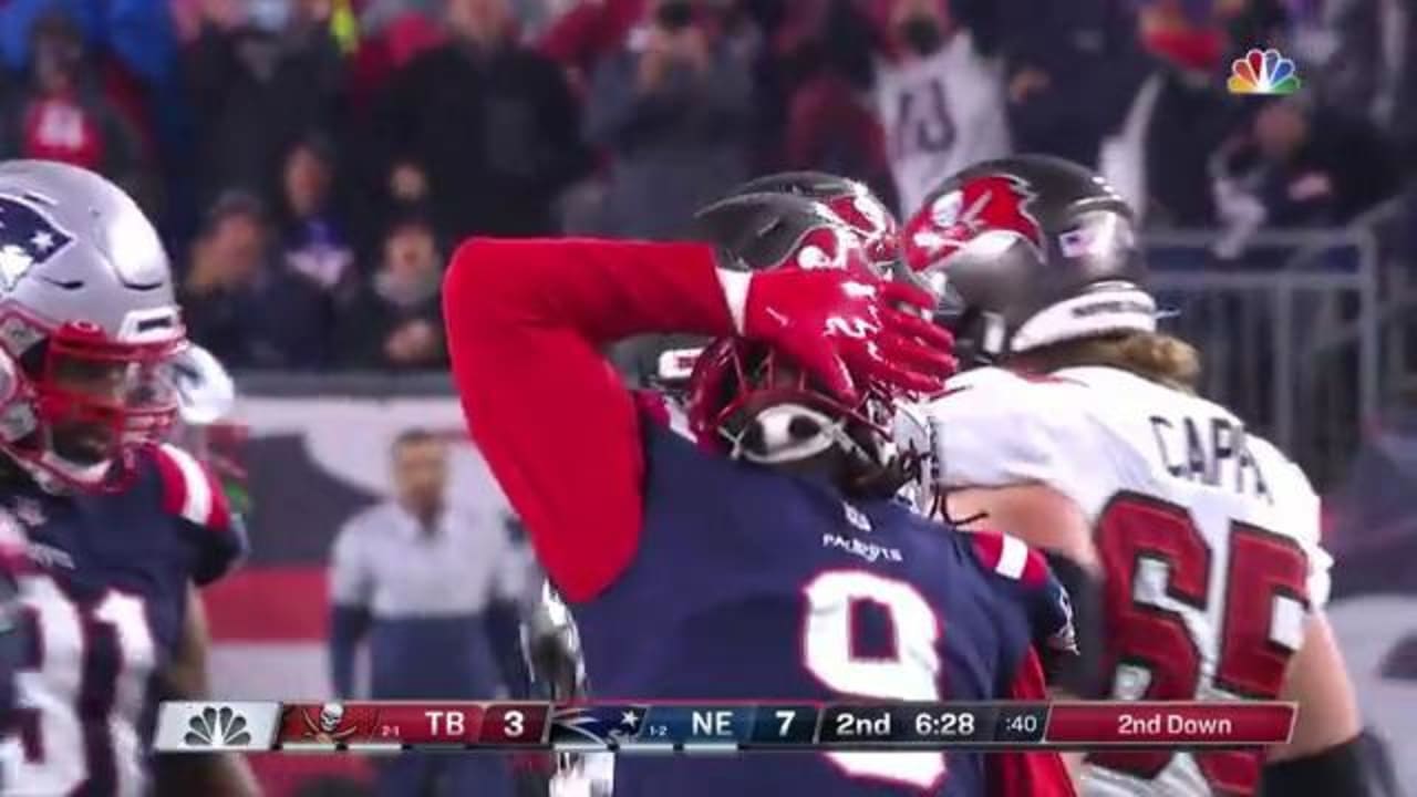 Matt Judon wins off the edge to sack Tom Brady for big loss
