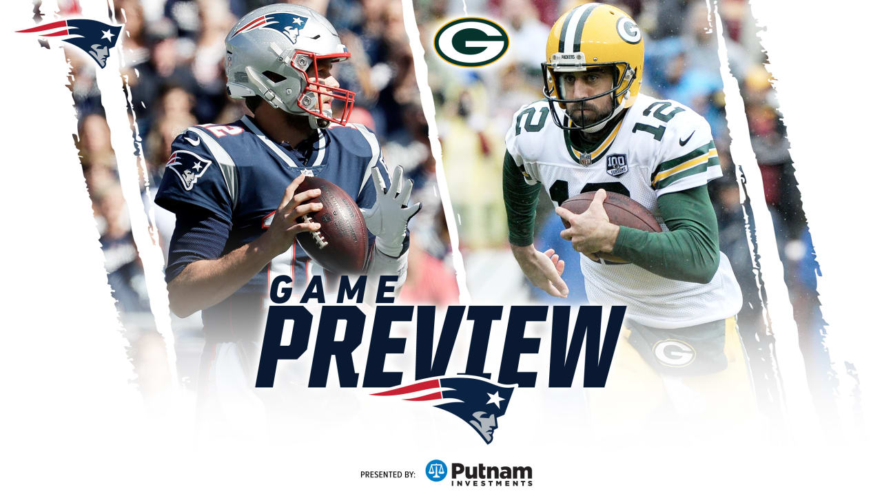 Game Preview: Packers at Patriots