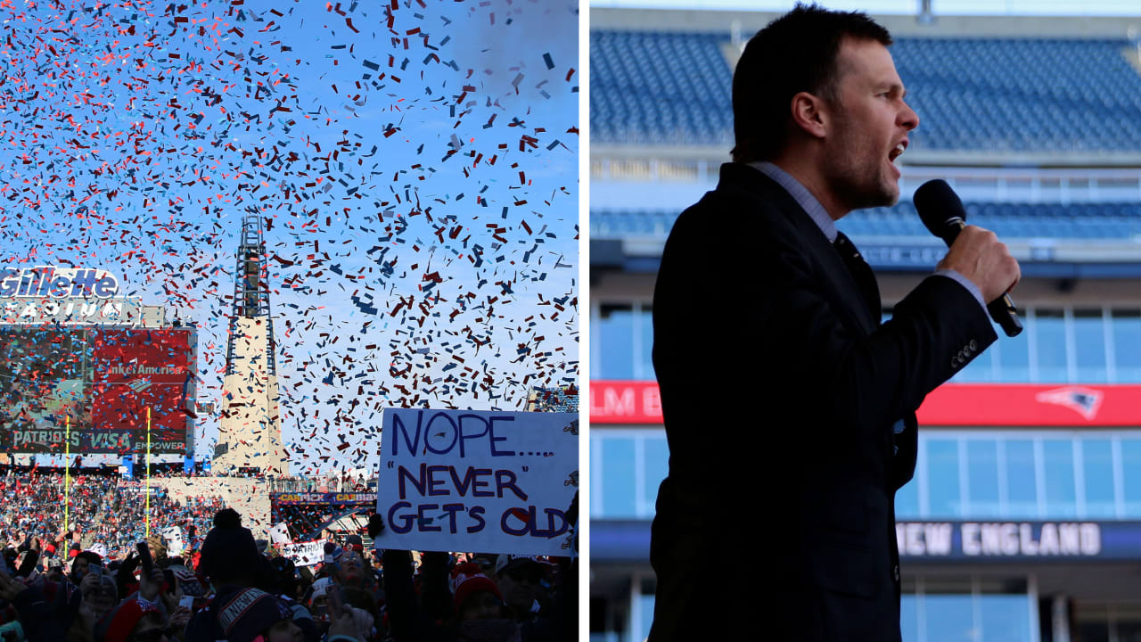 35,000 visit Patriots' Super Bowl send-off rally at Gillette