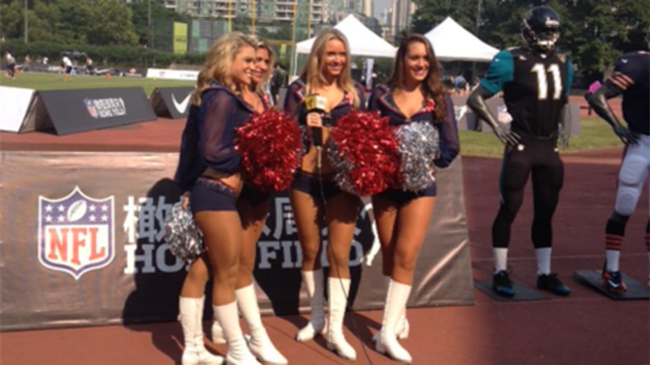 Dallas Cowboys Cheerleaders Breast Cancer Awareness Halftime