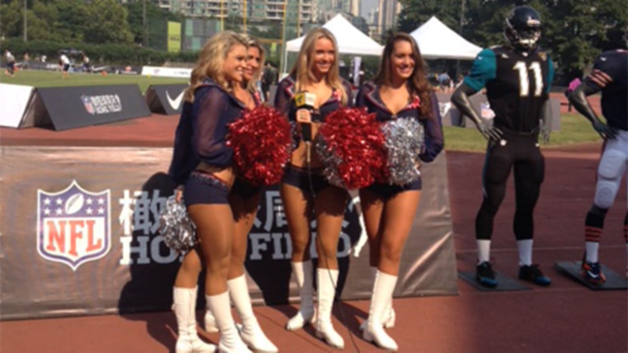 Patriots Cheerleaders in China for NFL Home Field Events - Entry 2