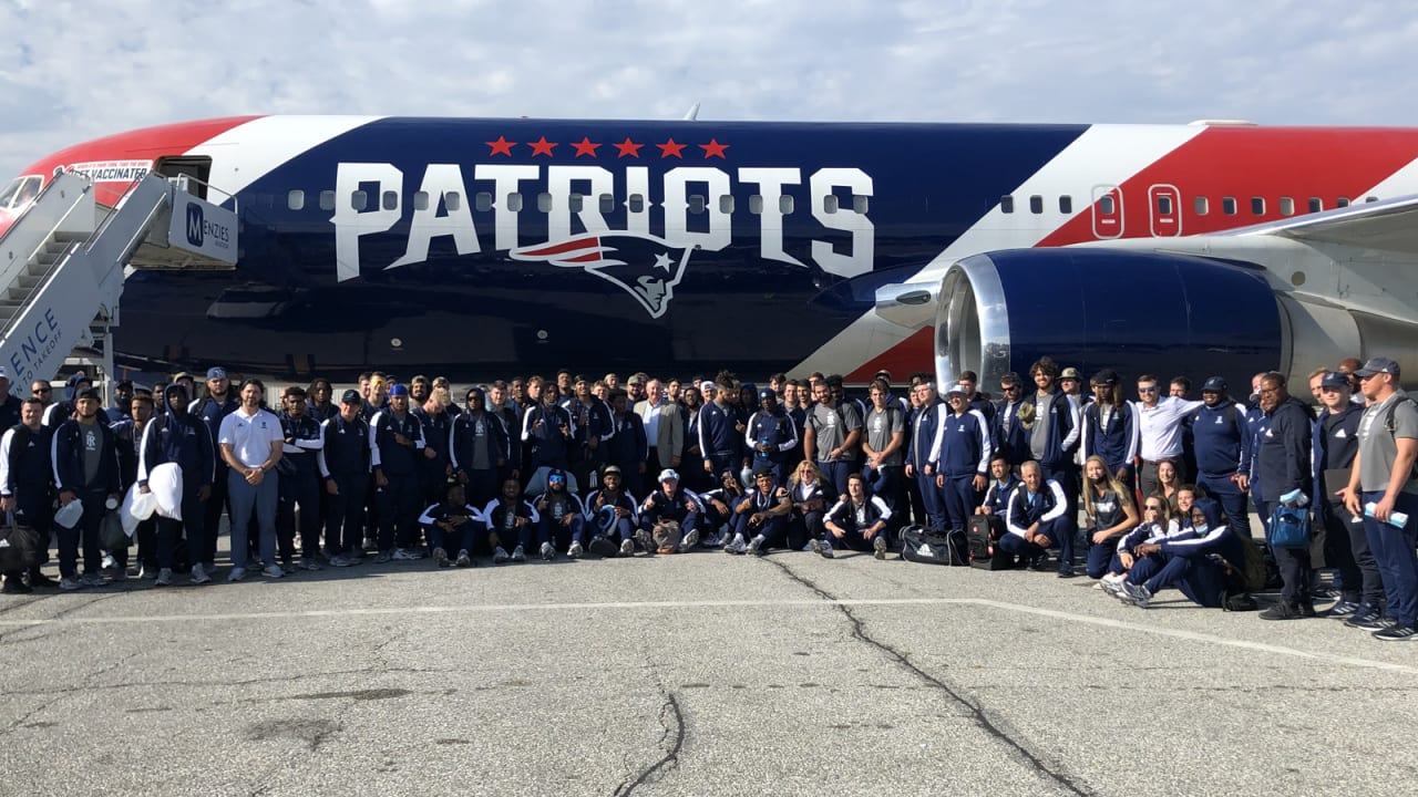 Aboard Patriots Plane With Providence Basketball Team To