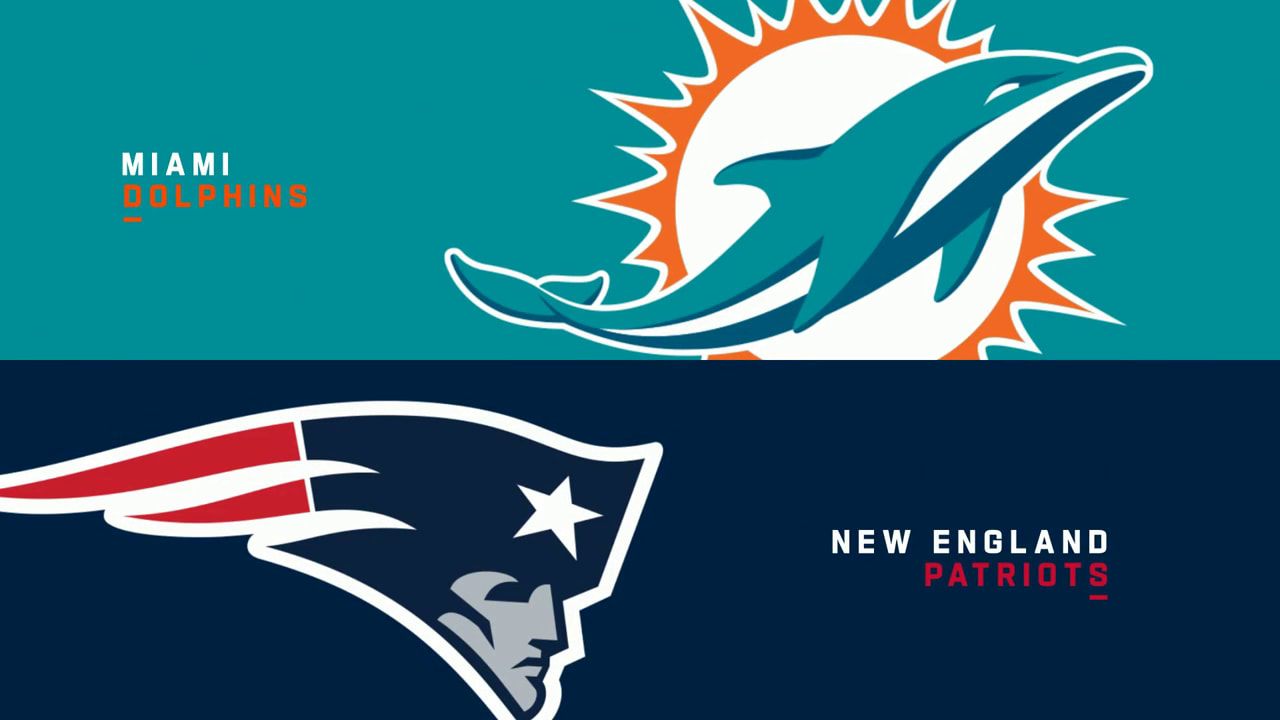 Miami Dolphins play New England Patriots