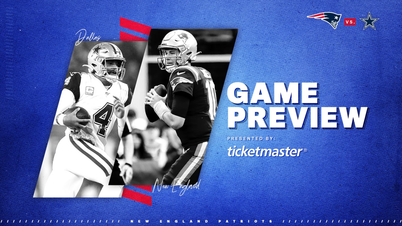 NFL Week 6 Game Preview Dallas Cowboys at New England Patriots