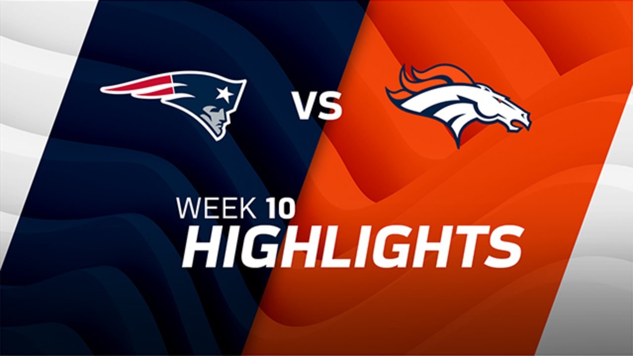 Denver Broncos vs. New England Patriots highlights