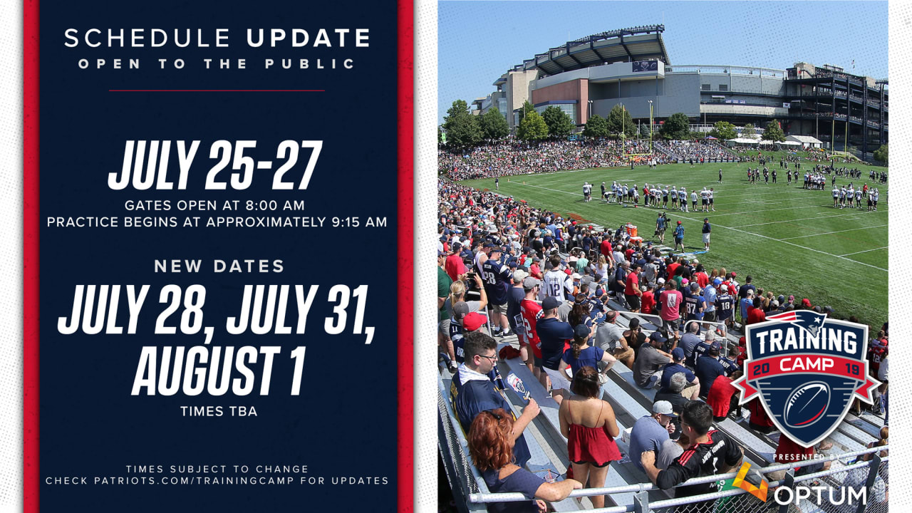 Texans announce dates of open practices for 2019 training camp