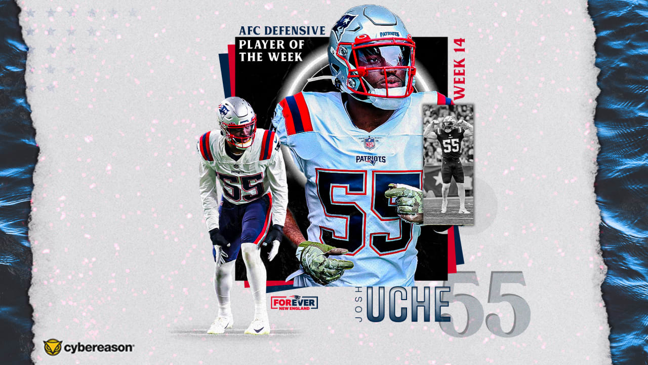Josh Uche Named AFC Defensive Player of the Week
