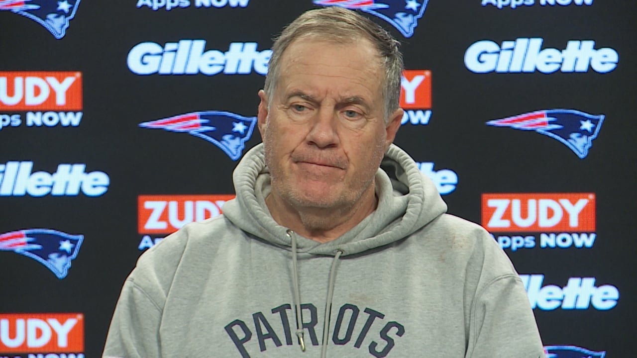 Bill Belichick 12/31: 'This is what we work for all year'