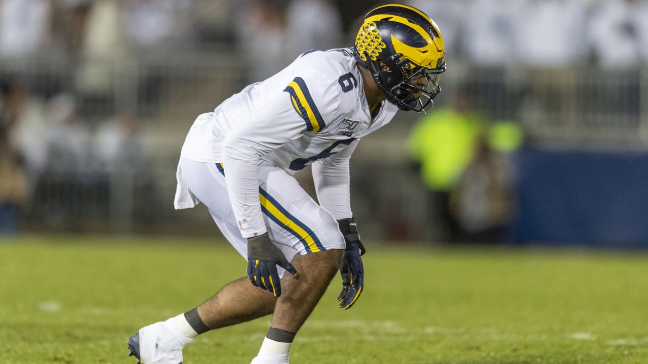 Michigan LB Josh Uche to skip on-field drills at NFL combine