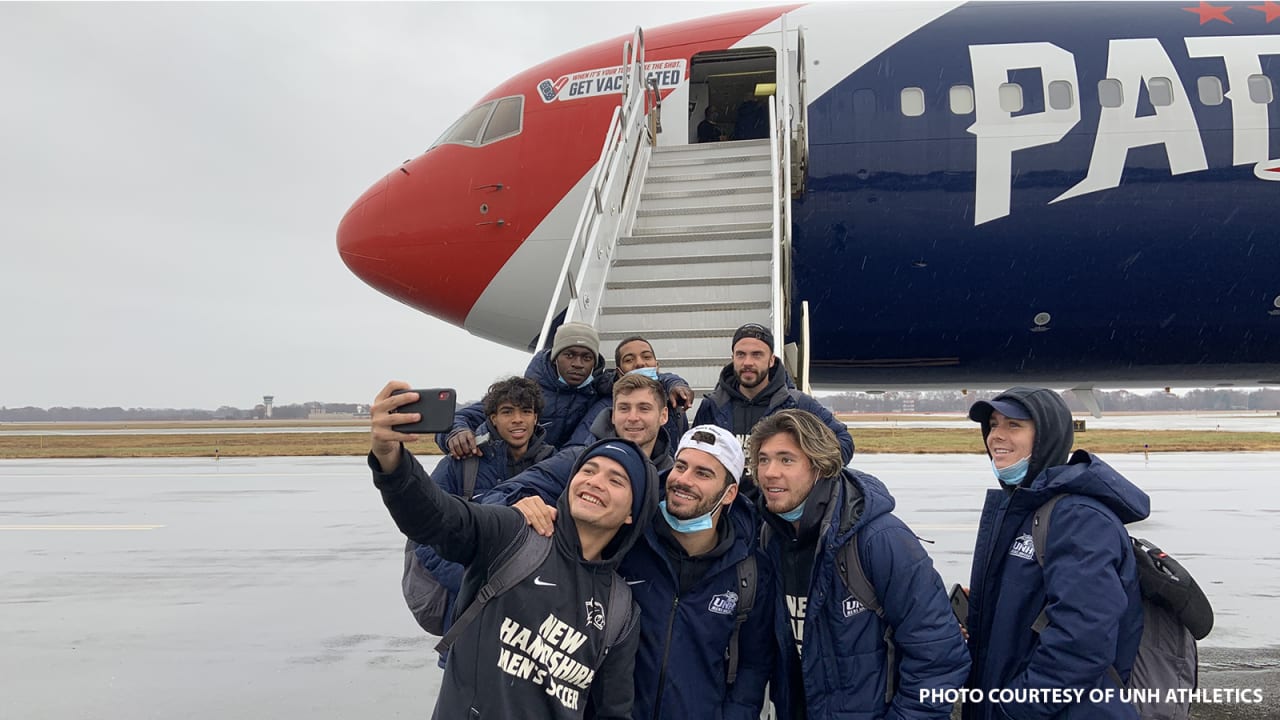 Patriots offer fascinating behind-the-scenes look at team plane