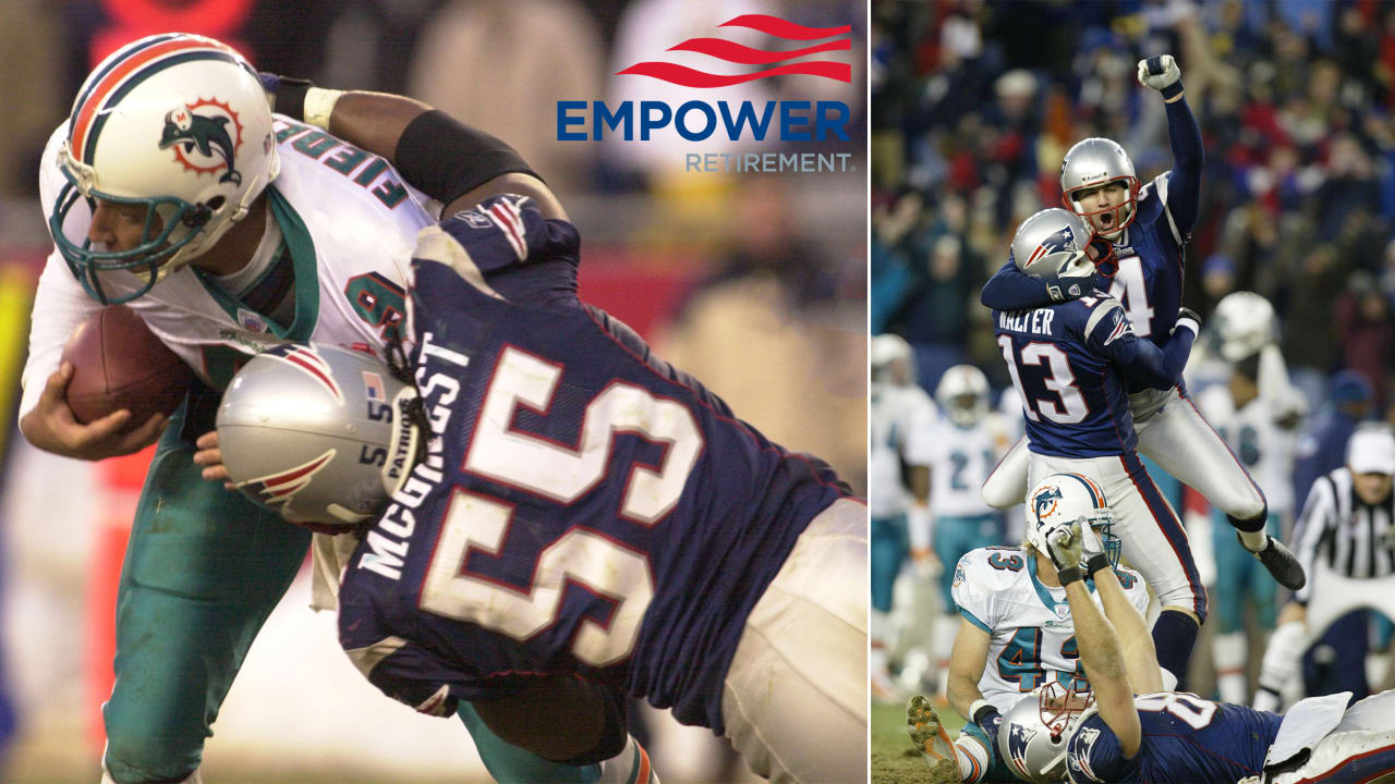 Throwback Photos: Patriots vs. Dolphins 2002, Presented by Empower