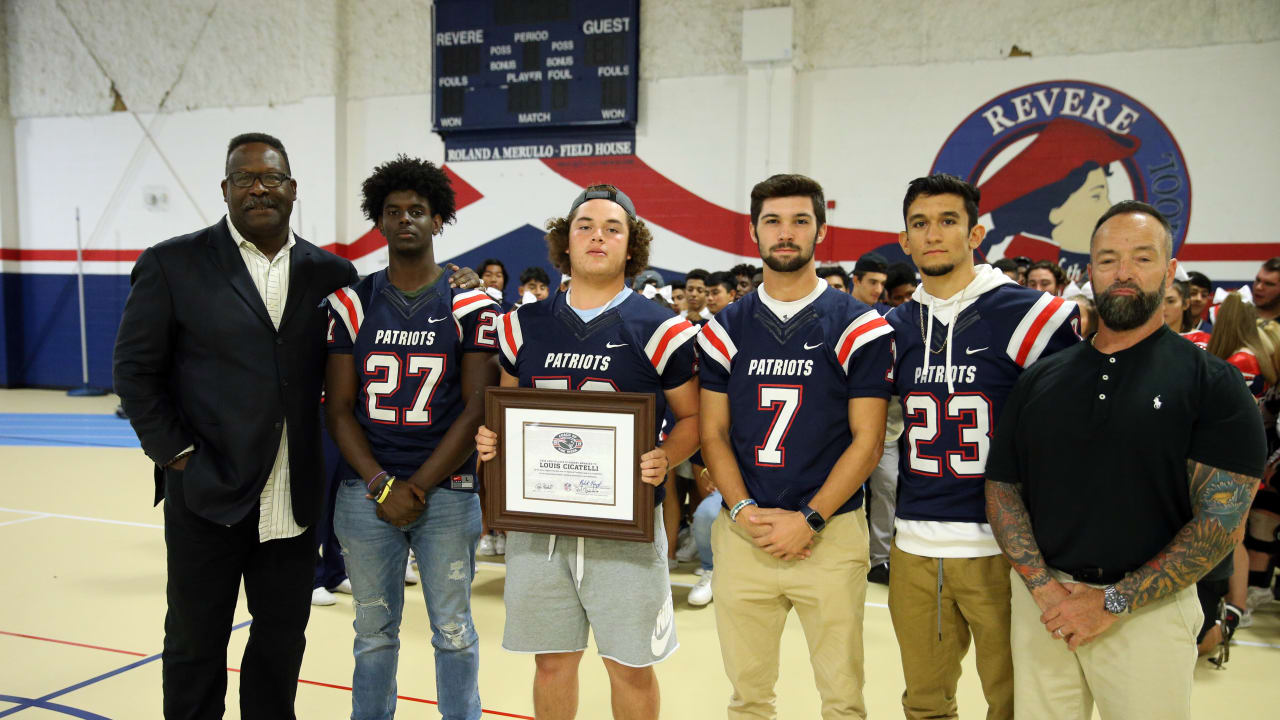 Revere High Schools Louis Cicatelli Named The Patriots High