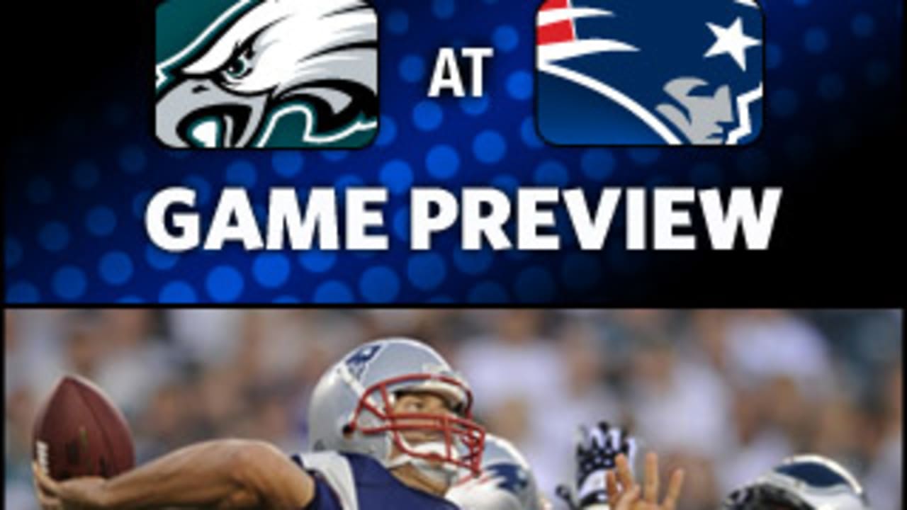 Patriots host Eagles on Monday Night Football