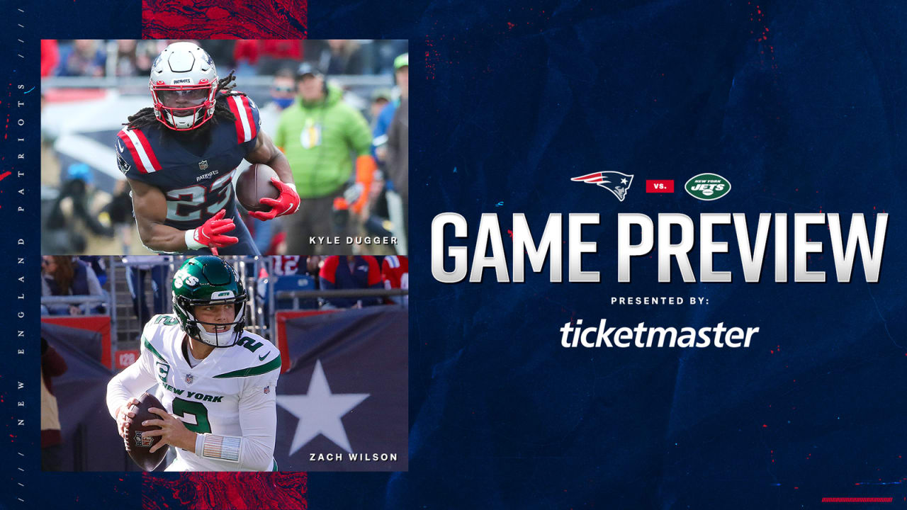 NFL Week 11 Game Preview New York Jets at New England Patriots