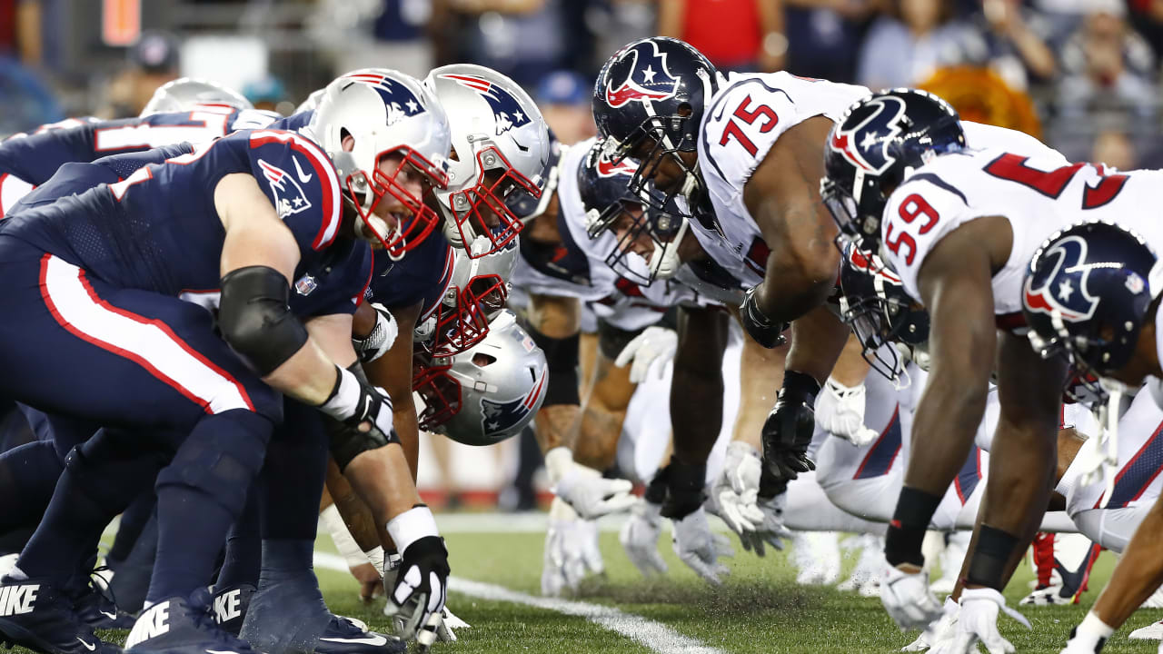 Broadcast Information Patriots vs. Texans