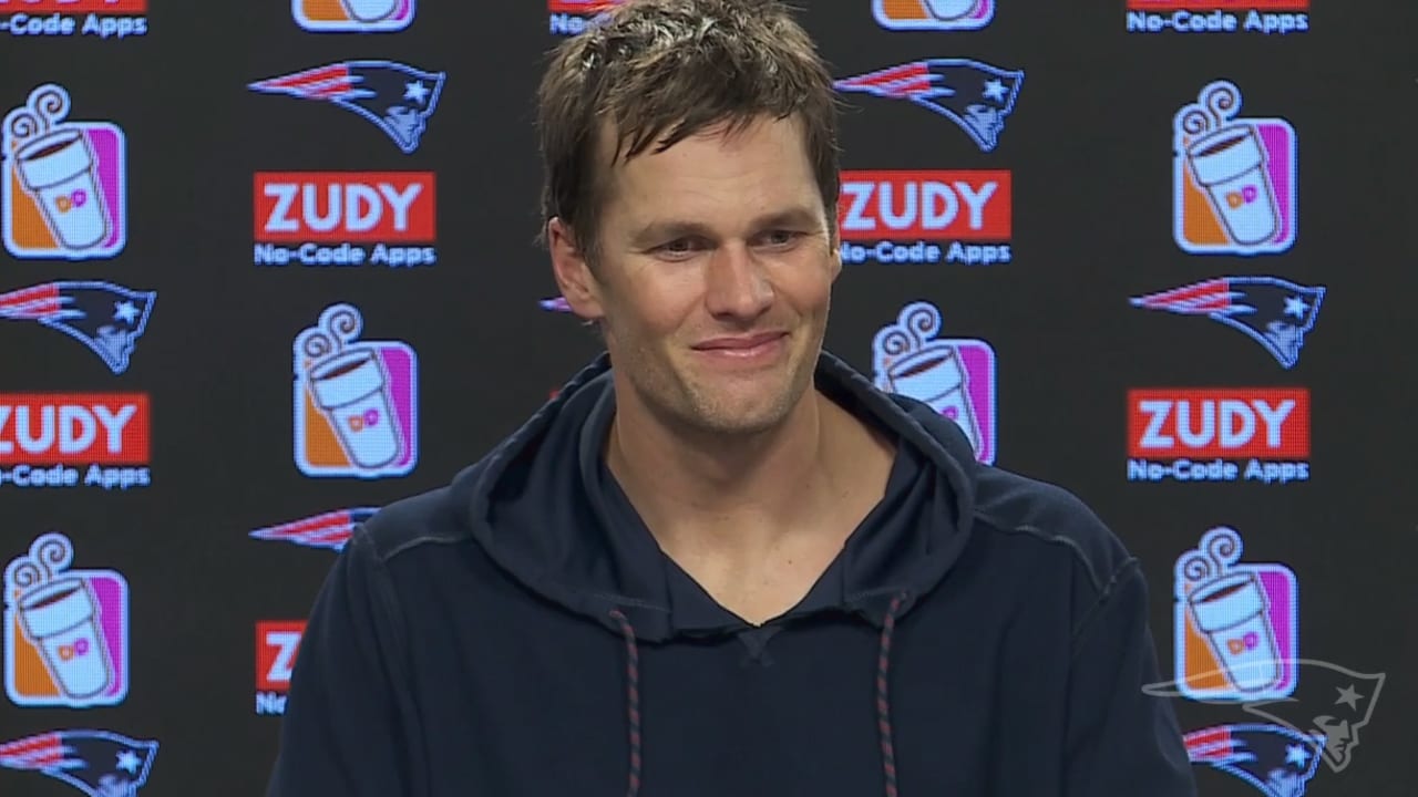 Tom Brady was riled up after seeing the Patriots announce the