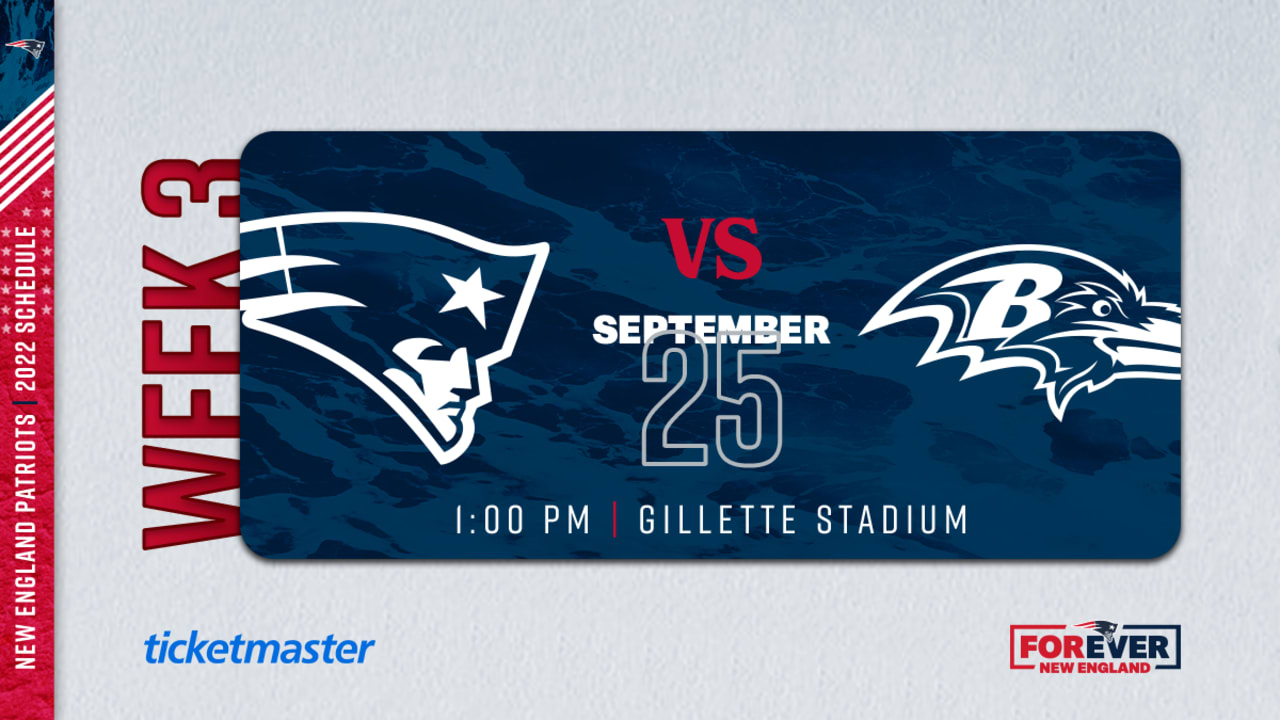 New England Patriots - Home opener: ☑️ We'll see you in Week 3