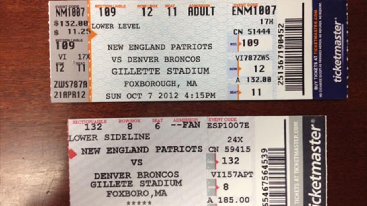 bills pats tickets