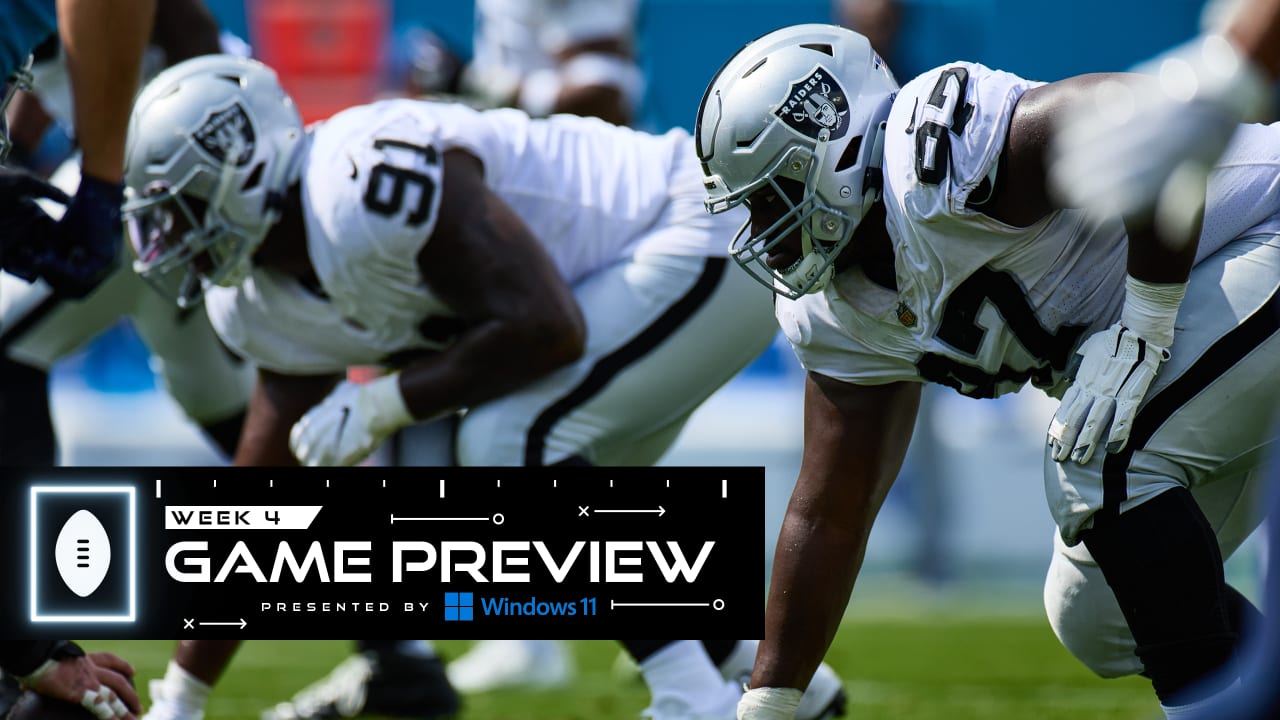Game Preview: Raiders primed for Week 4 divisional showdown against Broncos