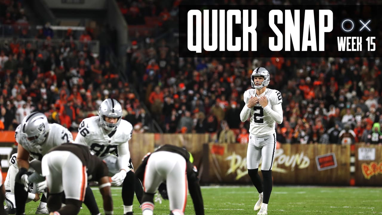 Raiders 16-14 Browns (Dec 20, 2021) Final Score - ESPN