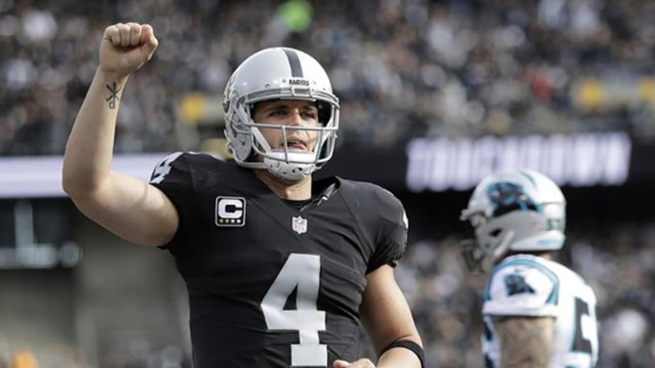 Derek Carr: Top 10 Plays of 2016