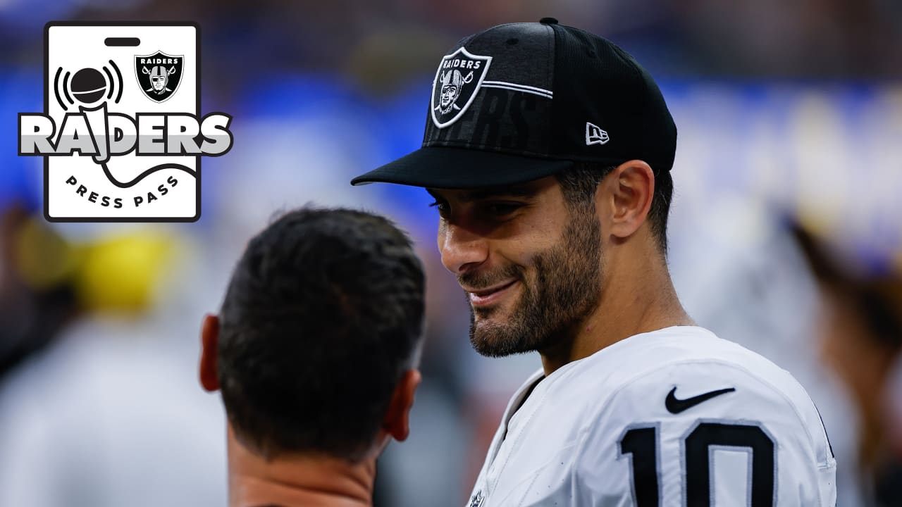 Raiders-Rams preseason: Josh McDaniels reviews Jimmy Garoppolo's