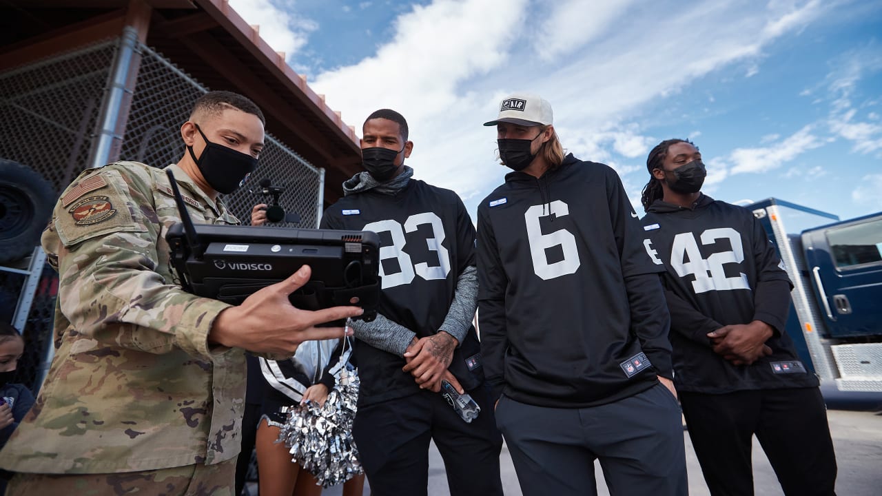 Davante Adams Las Vegas Raiders Nike 2023 Salute To Service