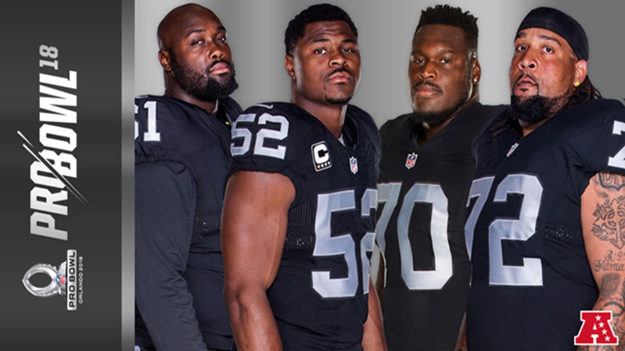 Four Raiders Selected To 2018 Pro Bowl