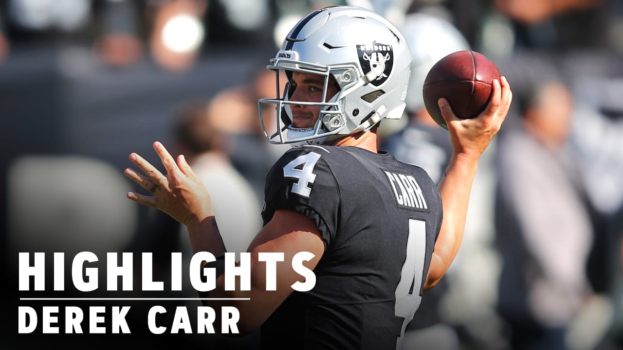 QB Derek Carr's Precision Passing Challenge Highlights