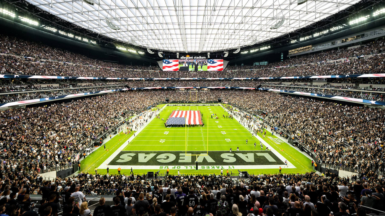 Allegiant Stadium: Las Vegas Raiders set to unveil new home on 'MNF'